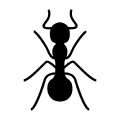 Feline silhouette with raised paw